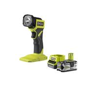 Pack RYOBI Lanterne LED à tête orientable 280 Lumens 18V One+ RLF18-0 - 1 Batterie 5.0Ah - 1 Chargeur rapide RC18120-150