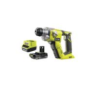 Pack RYOBI Marteau perforateur R18SDS-0 - 18V One+ - 1 Batterie 2.0Ah - 1 Chargeur rapide
