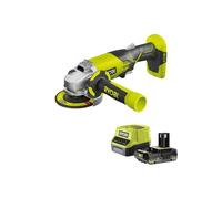 Pack RYOBI Meuleuse d'angle R18AG-0-18 V One+ - 1 batterie 2.0Ah - 1 chargeur rapide RC18120-120