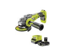 Pack RYOBI Meuleuse d'angle R18AG7-0 - Brushless 18V One+ - 1 batterie 2.0Ah - 1 chargeur rapide RC18120-120