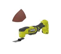 Pack RYOBI - Multitool RMT18-0 - 18V One+ - 11 accessoires - Sans batterie ni chargeur - Kit 10 triangles abrasifs RAK10MT