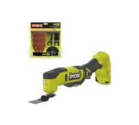 Pack RYOBI - Multitool RMT18-0 - 18V One+ - 11 accessoires - Sans batterie ni chargeur - Kit spécial bois 15 pièces RAK15MT