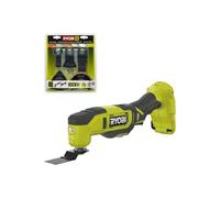 Pack RYOBI - Multitool RMT18-0 - 18V OnePlus - 11 accessoires - Sans batterie ni chargeur - Kit spécial carrelage 5 pièces RAK05MT