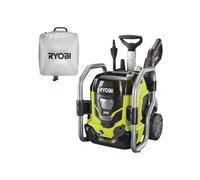Pack RYOBI Nettoyeur haute pression Brushless 36V - sans batterie ni chargeur RPW36120HI - Poche à eau 20L RAC717