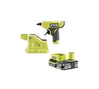 Pack RYOBI Pistolet à colle 18V One+ RGLM18-0 - 1 Batterie 2.5Ah - 1 Chargeur rapide RC18120-125