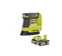 Pack RYOBI Ponceuse triangulaire 18V One+ RPS18-0 - 1 Batterie 2.5Ah - 1 Chargeur rapide RC18120-125