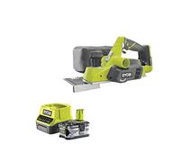 Pack RYOBI rabot 18V One+ 82mm R18PL-0-1 batterie 4.0Ah - 1 chargeur rapide 2.0Ah RC18120-140