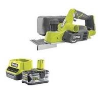 Pack RYOBI rabot 18V One+ 82mm R18PL-0 - 1 batterie 5.0Ah - 1 chargeur rapide 2.0Ah RC18120-150