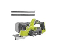Pack RYOBI - Rabot R18PL-0-18V One+ - 82mm - sans batterie ni chargeur - Jeu de 2 fers jetables carbure PB82A2