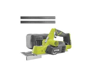 Pack RYOBI - Rabot R18PL-0-18V One+ - 82mm - sans batterie ni chargeur - Jeu de 2 fers jetables carbure PB82A2