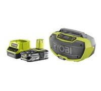 Pack RYOBI Radio d'atelier 18V OnePlus R18RH-0 - 1 Batterie 2.5Ah - 1 Chargeur rapide RC18120-125 G