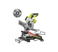 Pack RYOBI - Scie à onglet radiale R18MS216-0 - 18V One Plus - sans batterie ni chargeur - Lame carbure SB216K16T48A1-216mm - 48 dents