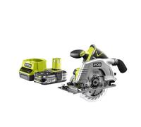 Pack RYOBI Scie circulaire 18V One+ R18CS-0 - 1 Batterie 2.5Ah - 1 Chargeur rapide RC18120-125