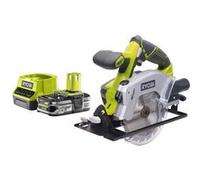 Pack RYOBI Scie circulaire 18V OnePlus diamètre 150 mm RWSL1801M - 1 Batterie 2.5Ah - 1 Chargeur rapide RC18120-125