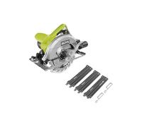 Pack RYOBI Scie circulaire - RCS1400-G - 1400W - 66mm - guide de coupe - RAK03SR
