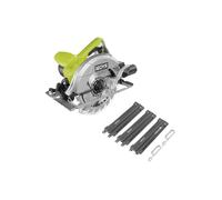 Pack RYOBI Scie circulaire - RCS1400-G - 1400W - 66mm - guide de coupe - RAK03SR