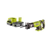 Pack RYOBI Scie sabre 18V One+ R18RS-0-1 Batterie 2.5Ah - 1 Chargeur rapide RC18120-125