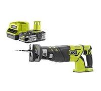 Pack RYOBI Scie sabre Brushless 18V OnePlus R18RS7-0 - 1 Batterie 2.5Ah - 1 Chargeur rapide RC18120-125