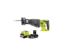 Pack RYOBI Scie sabre R18RS-0-18V One+ - 1 Batterie 2.0Ah - 1 Chargeur rapide