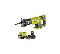 Pack RYOBI Scie sabre RRS1801M - 18V One+ - 1 Batterie 2.0Ah - 1 Chargeur rapide