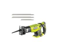 Pack RYOBI - Scie sabre RRS1801M - 18V OnePlus sans batterie ni chargeur - Pack de 3 lames scie sabre RAK03SSRB acier et inox 300/152 mm