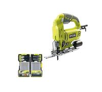 Pack RYOBI Scie sauteuse électrique 500W RJS720-G - Coffret de 20 lames RAK20JB