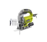 Pack RYOBI Scie sauteuse électrique RJS750-G - 500W - 75mm - bois - lot de 5 lames - 100mm - RAK05JSBFC
