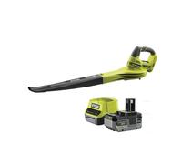 Pack RYOBI souffleur 18V One+ OBL1820S - 1 batterie 4.0Ah LithiumPlus - 1 chargeur rapide 2.0Ah RC18120-140X