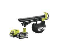 Pack RYOBI Souffleur aspiro-broyeur 18V OnePlus Brushless OBV18 - 1 batterie 5.0Ah - 1 chargeur rapide 2.0Ah RC18120-150