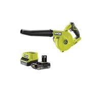Pack RYOBI Souffleur d'atelier R18TB-0-18V One+ - 1 Batterie 2.0Ah - 1 Chargeur Rapide RC18120-120