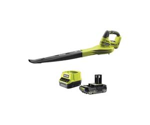 Pack RYOBI Souffleur OBL1820S - 18V One+ - 1 Batterie 2.0Ah - 1 Chargeur Rapide