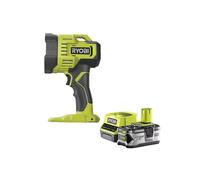 Pack RYOBI Spot LED RYOBI 18V One+ 3000 Lumens RLS18-0 - 1 Batterie 4.0Ah - 1 Chargeur rapide RC18120-140