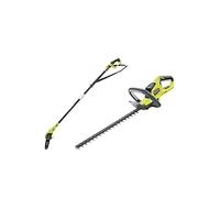 Pack RYOBI taille haie 18V One+ lithium OHT1845 - élagueur à chaîne sur perche 18V One+ OPP1820 - sans batterie ni chargeur
