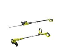 Pack RYOBI taille-haies 18V One+ OPT1845 - coupe bordures - dresse bordures 18V One+ OLT1832