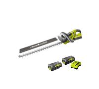 Pack RYOBI Taille-haies 36V LithiumPlus RHT36C61R20S - 2 Batteries 36V LithiumPlus 4.0Ah -2.0 Ah - 1 Chargeur