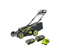 Pack RYOBI Tondeuse 36V LithiumPlus Brushless RY36LMX51A - 2 Batteries 36V LithiumPlus 4.0Ah - 6.0Ah - 1 Chargeur