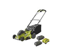 Pack RYOBI Tondeuse 36V RLM36X41H50PG - 2 Batteries 36V LithiumPlus 4.0Ah - 5.0Ah - 1 Chargeur