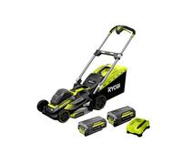 Pack RYOBI Tondeuse 36V RLM36X41H50PG - 2 Batteries 36V LithiumPlus 4.0Ah - 5.0Ah - 1 Chargeur