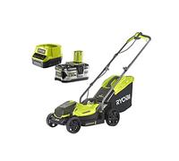 Pack RYOBI Tondeuse poussée 18V OnePlus OLM1833B - 1 Batterie 5.0Ah - 1 Chargeur rapide RC18120-150