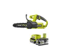 Pack RYOBI Tronçonneuse 18V One+ RY18CS20A-0-1 Batterie 5.0Ah - 1 Chargeur rapide RC18120-150