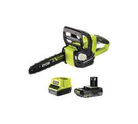 Pack RYOBI Tronçonneuse OCS1830 - 18V One+ Brushless - 1 Batterie 2.0Ah - 1 Chargeur rapide