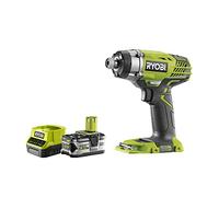 Pack RYOBI Visseuse à choc 18V One+ R18ID3-0 - 1 batterie 5.0Ah - 1 chargeur rapide 2.0Ah RC18120-150