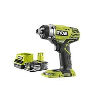 Pack RYOBI Visseuse à choc 18V OnePlus R18ID3-0 - 1 Batterie 2.5Ah - 1 Chargeur rapide RC18120-125