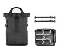 Pack Sac à dos Wandrd 21 L + Cubes de rangements + Sangles Noir V4 Noir G