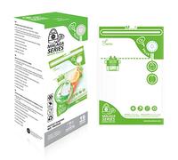 PACK SACHETS ZIP SOUS VIDE FOSA, 16 SACHETS DE TAILLE M (2L / 20.3 x 30.5 cm/SANS BPA). S'utilise avec le V-Adaptateur FOSA. (Pompe et V-Adaptateur non inclus)