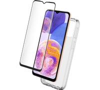 Pack Samsung G A23 5G Coque Transparente + Verre trempé Bigben
