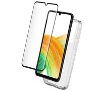 Pack Samsung G A34 5G Coque Transparente + Verre trempé Bigben