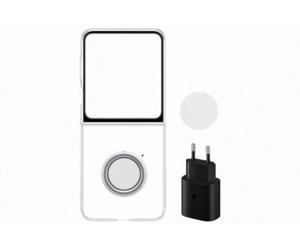 Pack SAMSUNG Z Flip 5 transparente + secteur 25W