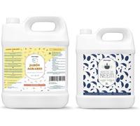 Pack Savon Potassique 5l + Huile De Neem 2l Ingrédients Naturels À Diluer Grand Format Polyvalent Usage Maison Sans Parfum Ni Additifs