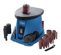 Pack SCHEPPACH Ponceuse Oscillante - 450W - OSM100 - 18 Manchons abrasifs - grain 120 G